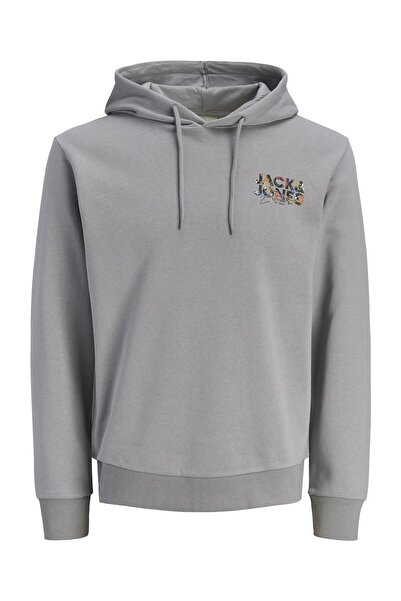 Jack & Jones JJGEPLAS SWEAT HOOD LN