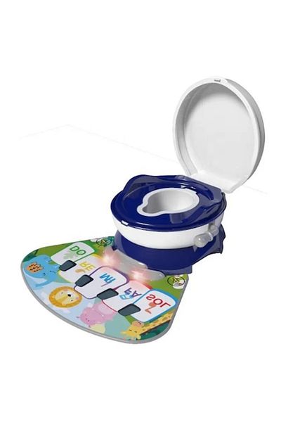 Picodino Olita cu Reductor Detasabil Si Covor Muzical Tip Pian albastra