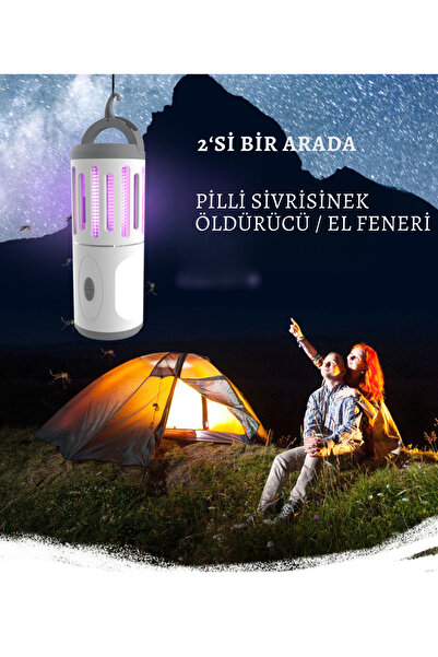 VICOA SİVRİSİNEK ÖLDÜRÜCÜ | EL FENERİ | LAMBA | KAMP TİPİ | PİLLİ