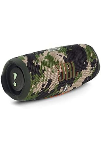JBL Charge 5 Portable Speaker, Built-In Powerbank, Powerful Pro Sound, Dual Bass Radiators, 20H of B