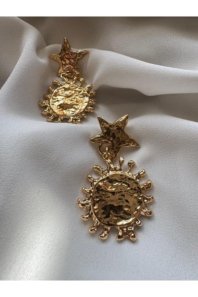 RİSE Sun Dangle Earrings