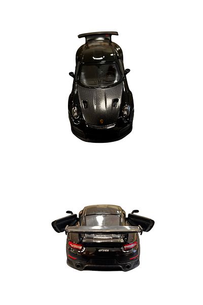 welcomein Die Cast Kinsmart Collectible Realistic Licensed Metal Porsche 911 Gt2 Rs 1:36 Model Car