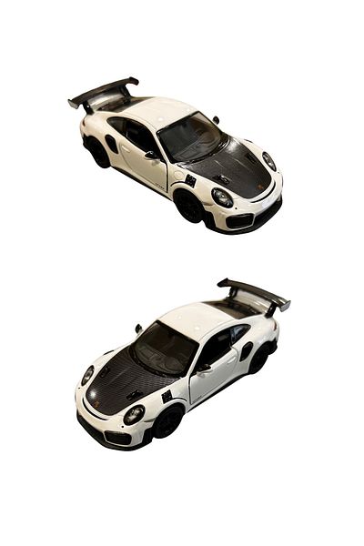 welcomein Die Cast Kinsmart Collectible Realistic Licensed Metal Porsche 911 Gt2 Rs 1:36 Model Car