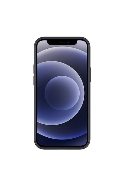 Gekko Mobile » Husă mată pentru iPhone 12 Mini, mată, ultrasubțire, gel de silicon, anti-amprentă, neagră