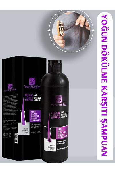 My Honey B Vanederm Collagen and Keratin Anti-Hair Loss Fast Hair Growth Repairing Nourishing Shampoo 300 ml