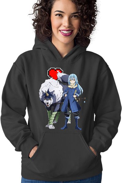 OEM Hanorac dama TenSura Slime Isekai Rinmuru Ranga Minecraft Heart