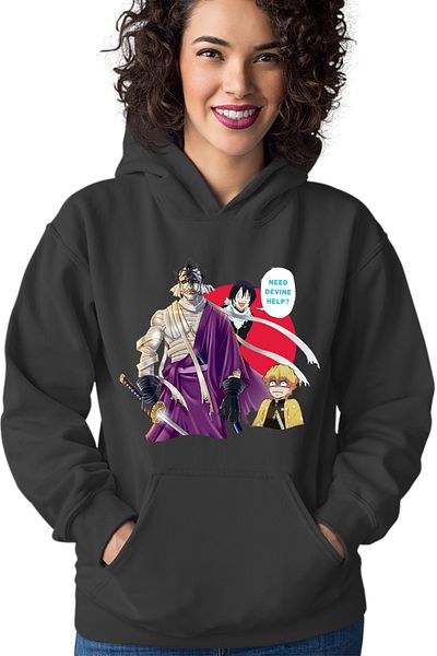 OEM Women's Hoodie Rurouni Kenshin Antagonist Need Anime Drawings