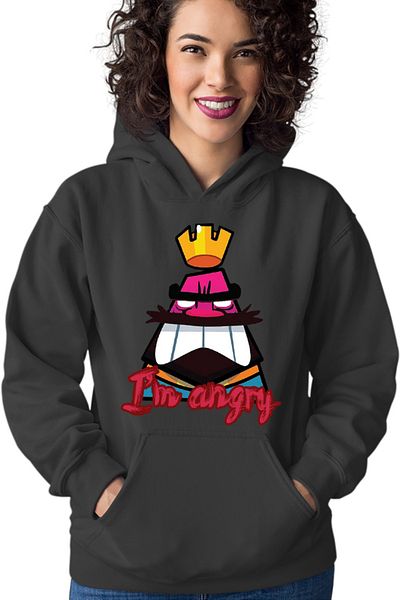 OEM Hanorac dama Clash Royale Angry King Multiplayer Copy Strategy