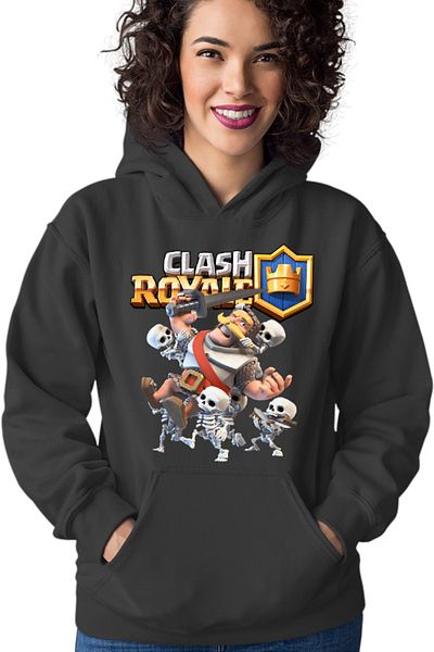 OEM Hanorac dama Clash Royale Skeleton Full Team Aggresive Plan Game