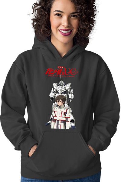 OEM Women's hoodie Gundam Mobile Suit Unicorn
