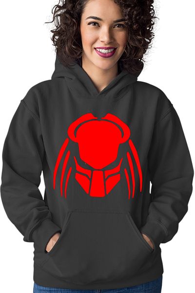OEM Women's hoodie Predator Skull Alien Monit Helios