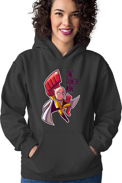 OEM Hanorac dama One-Punch Man Hero Tatakae Anime Weeb