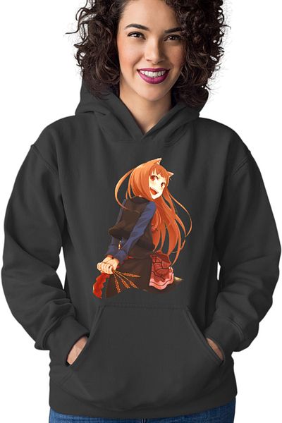 OEM Spice And Wolf Holo Naruto Songoku Women's Hoodie