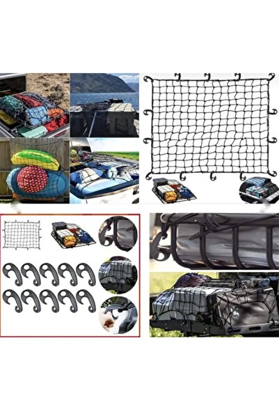 Point Ahtapot Bagaj Filesi Ağ Model Fileli Bagaj Düzenleyici Organizer 120X80CM