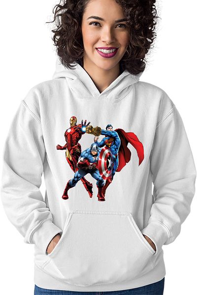 OEM Women's hoodie Thanos Gauntlet Mach Marvel Superman Ironman