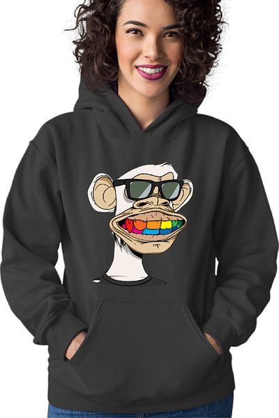 OEM Hanorac dama NFT Monkey Sell Online Art Colors Humanoid