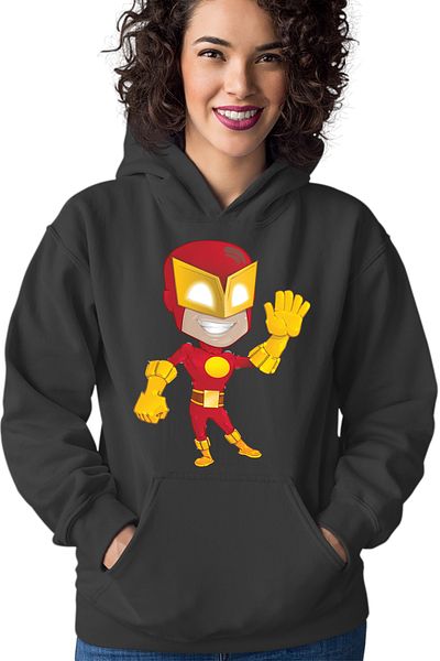 OEM Women's hoodie The Flash Superhero Cartoon Comics