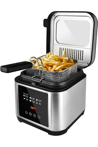 Sanford Sanford Deep Fryer 2.5L, 1200W, Touch Screen, Removable Lid, Temperature Control