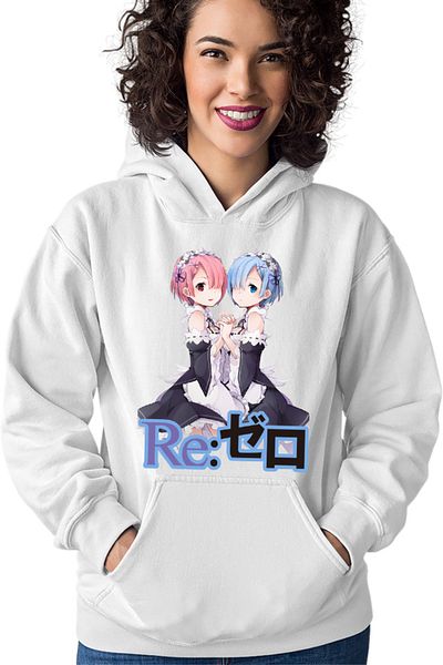 OEM Hanorac dama Re Zero REM RAM Sisters Maiden Light Novel Cosplay Weapon