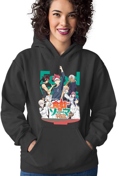 OEM Hanorac dama Food Wars Group Photo Souma Megumi Alice Cookers Rivals