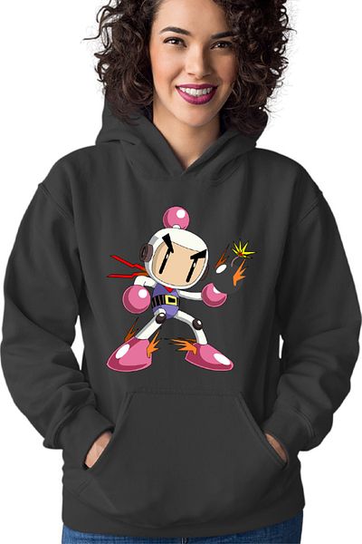 OEM Bomberman Angry Japanese Multiplayer Women's Hoodie