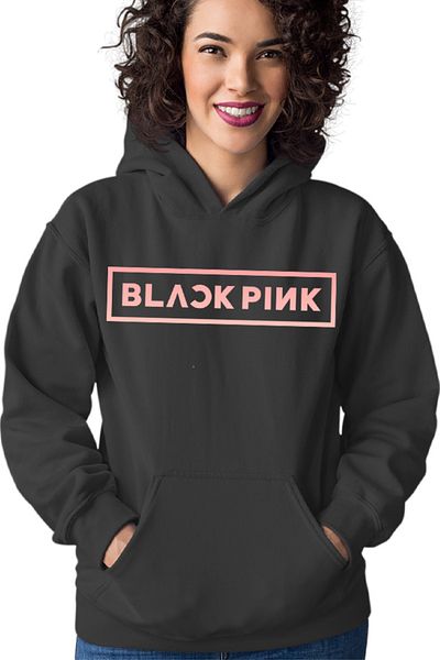 OEM Hanorac dama Blackpink In Your Area Logo Motto K-Pop