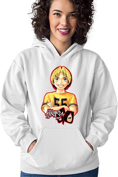 OEM Women's Hoodie Hikaru no Go Mind Game Anime Otaku Takeshi Obata