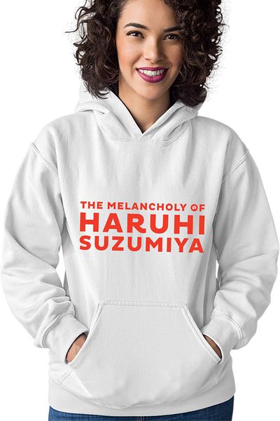 OEM Hanorac dama Haruhi Suzumiya Logo Anime Weeb Cosplay Figure