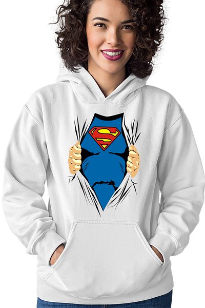 OEM Hanorac dama Superman Clark Kent Pop Hero Men of Steel