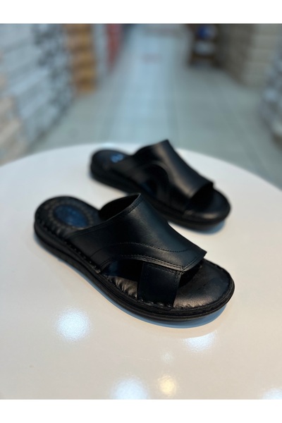 Alphus Ανδρικές παντόφλες καθημερινής χρήσης με γνήσια ορθοπεδική σόλα Hco