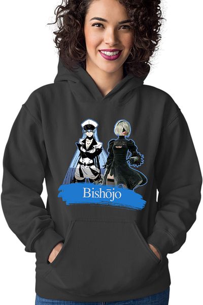 OEM Women's Akame ga Kill Esdeath Nier Automata Sword Gamer Hoodie