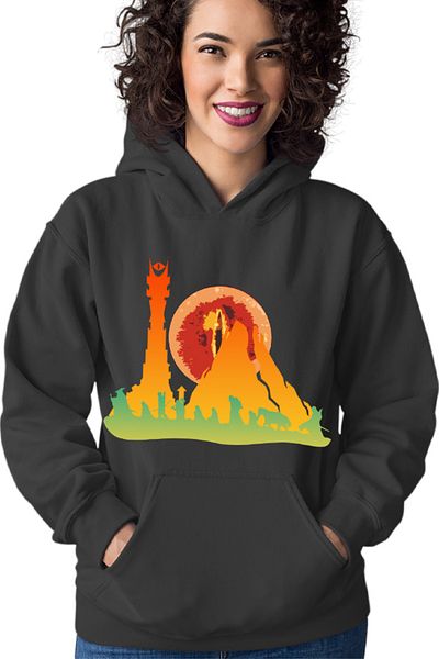 OEM Hanorac dama Lord of the Rings Mountain Trip Save World Protect