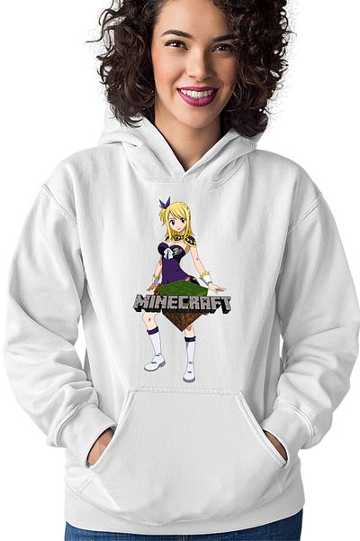 OEM Hanorac dama Fairy Tail Lucy Minecraft Fan Anime Manga