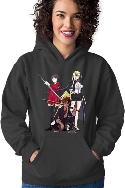 OEM Women's Hoodie UQ Holder Touta McDowell Orta Katana Sci-fi Anime School