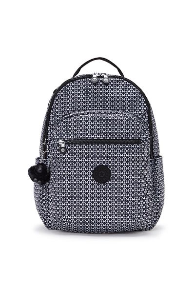 Kipling Rucsac Basic Prt Seoul Daypack 44 cm Compartiment pentru laptop