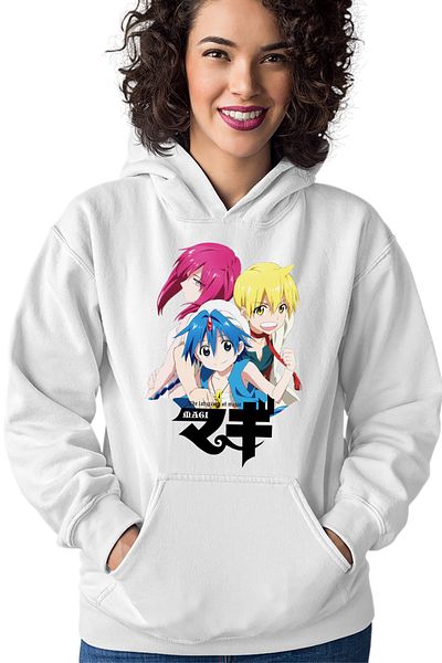 OEM Hanorac dama Magi The Labyrinth of Magic Wonder Red Hair Sad