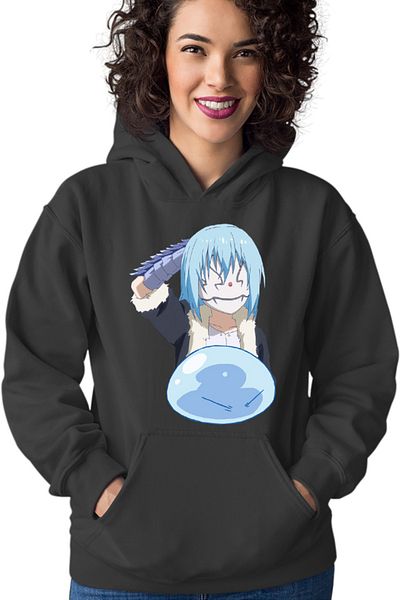OEM Women's TenSura Slime Isekai Form God Power Top Hoodie