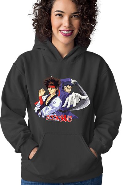 OEM Hanorac dama Rurouni Kenshin Hajime Sanosuke Duo Spada
