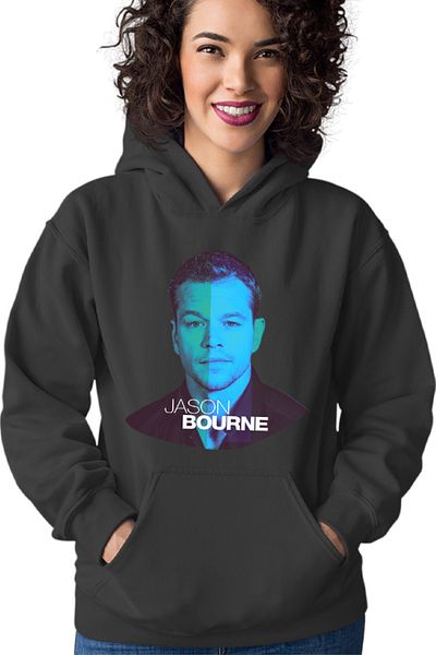 OEM Women's sweatshirt Bourne Portrait Cool Men Detective Police