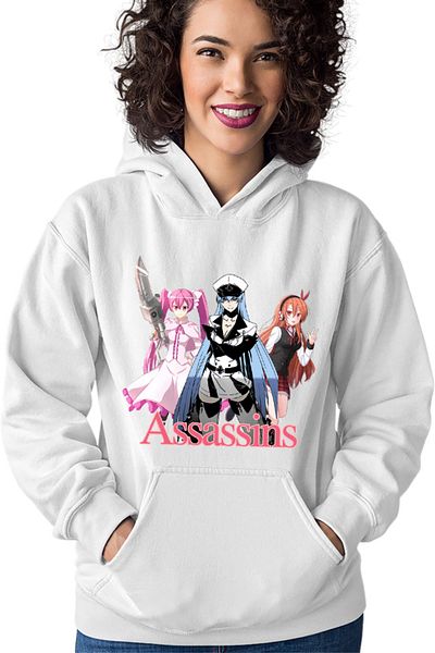 OEM Women's Hoodie Akame ga Kill Mine Esdeath Celsea Swordsman Assassin Anime