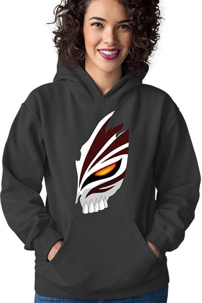 OEM Bleach Hallow Mask Ichigo Kurosaki Women's Hoodie