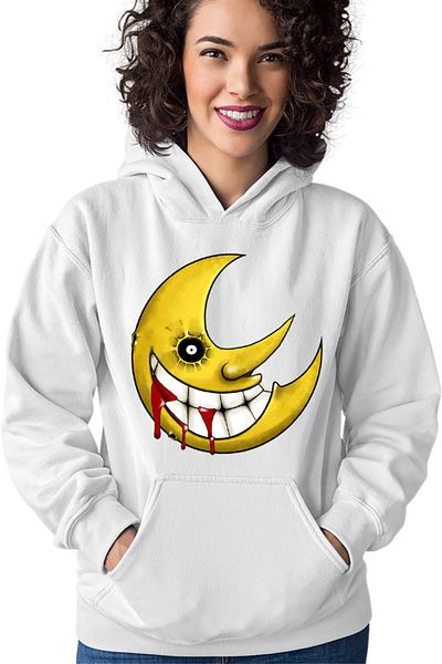 OEM Hanorac dama Soul Eater Moon Smile Blood Horror