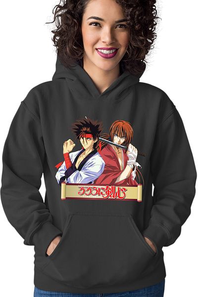 OEM Hanorac dama Rurouni Kenshin Sanosuke Kenshin Manuscript
