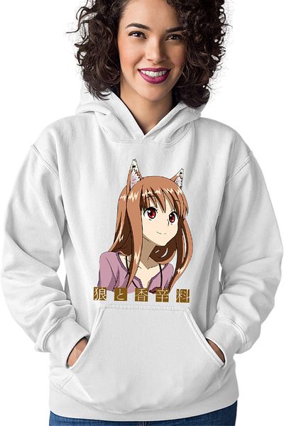 OEM Hanorac dama Spice And Wolf Holo Small Fox Furry Funimation