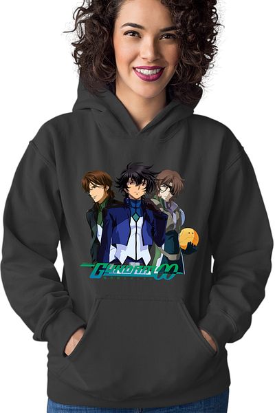 OEM Women's hoodie Gundam Trio Anime Meme