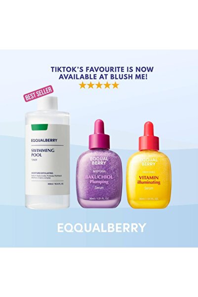 EQQUALBERRY ثلاثي الإشراقة من EQQUALBERRY: سيروم فيتامين C 30 مل – سيروم باكو...