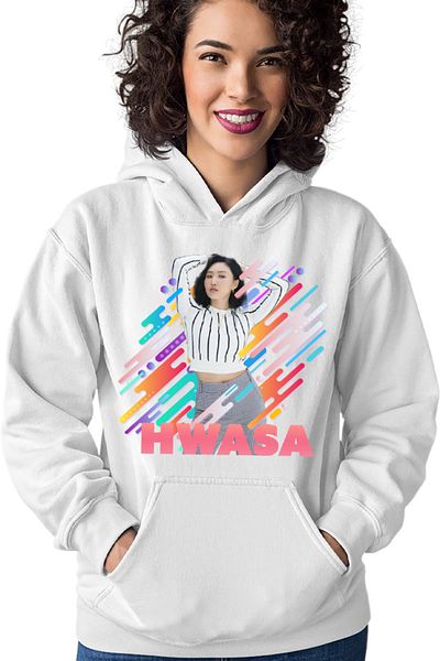 OEM Women's Hoodie Mamamoo Singer Solo Hwasa Sexy Pop Music Korean