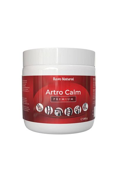Revo Natural Crema pentru dureri de oase, articulatii si reumatism, Artro Calm Premium, 250 g, Revo