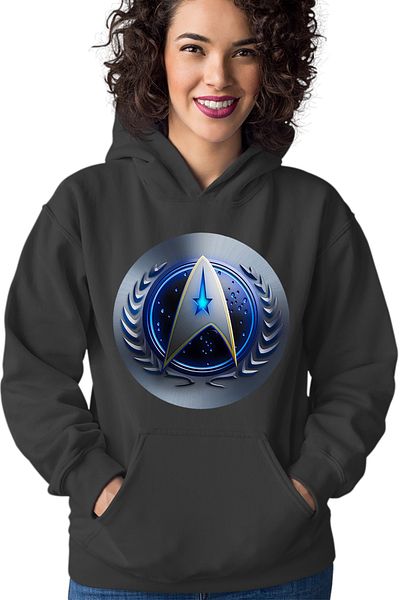 OEM Hanorac dama Star Trek Starfleet United Federation Planets Emblem