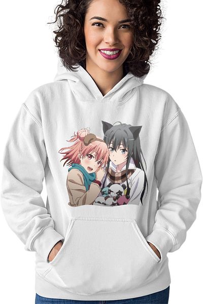 OEM Hanorac dama OreGairu School Panda Bear Girls Anime Ponkan